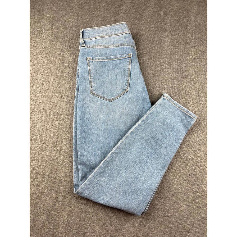 Old Navy Kids Super Skinny Jeans Light Blue Denim Size 12